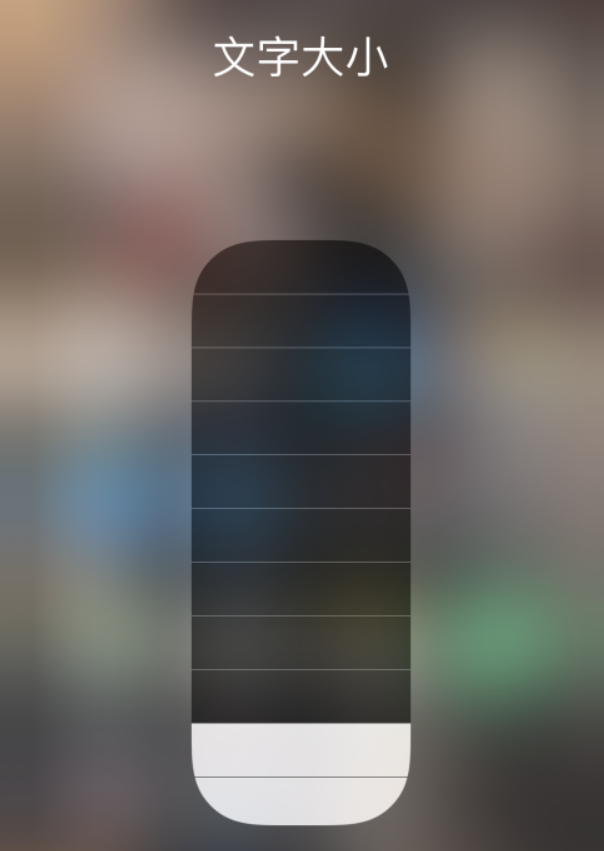 巴里坤苹果手机维修分享小技巧：在 iPhone 控制中心快速调节字体大小 